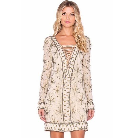 NWT Free People Sicily Beaded Embellished Size 6 Dress - Picture 12 of 12